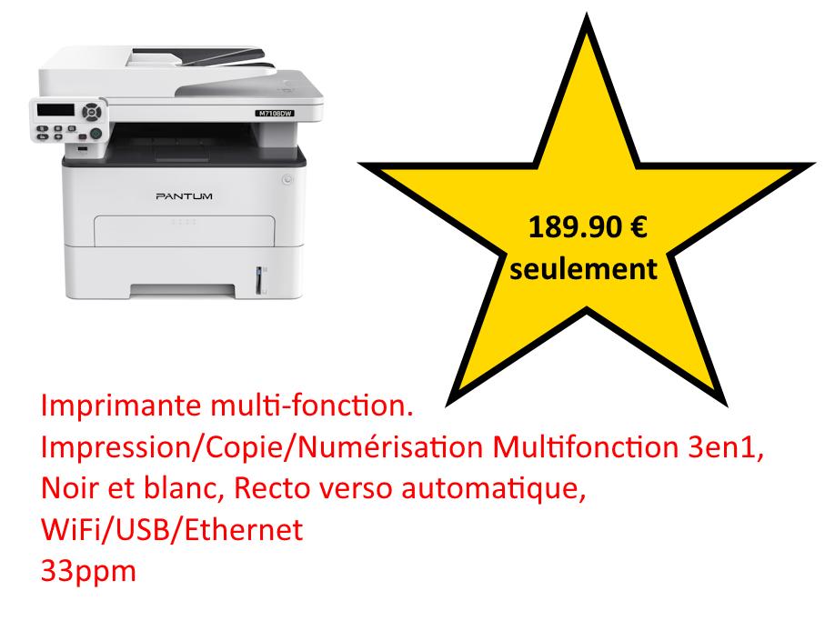 Imprimante Pantum M7108DW